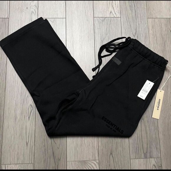 Essentials x small black sweatpants new